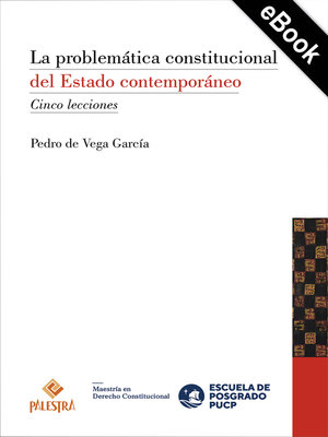 cover image of La problemática constitucional del Estado